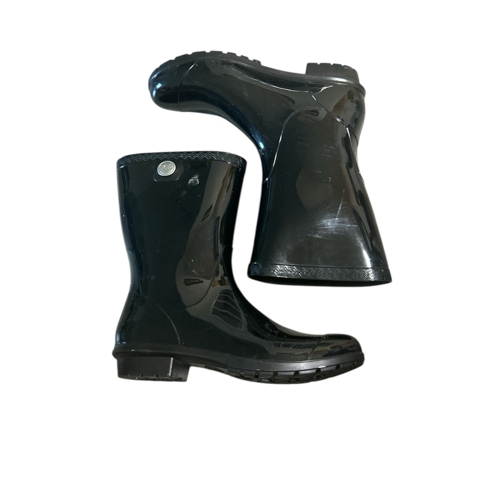 UGG Sienna Black Rain Boots  Size 9